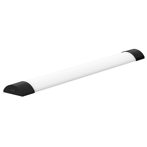 Batten Ceiling 1200mm Black LED 32w 3CCT