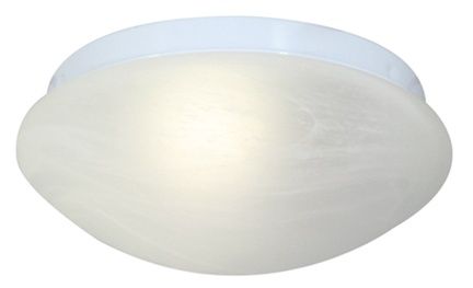 Bathroom Alabaster C/Light 220mm White - C8A