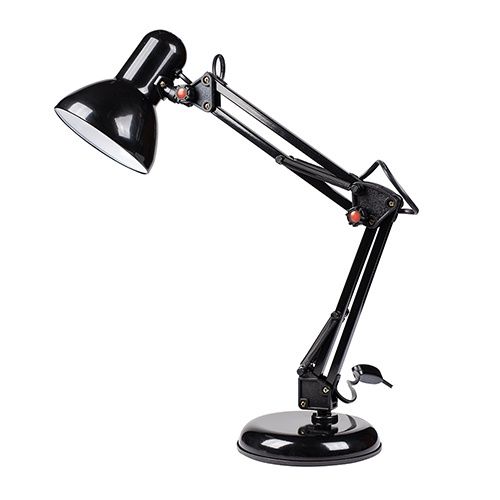 Adjustable T/Lamp Black E27 1x40w - T355B