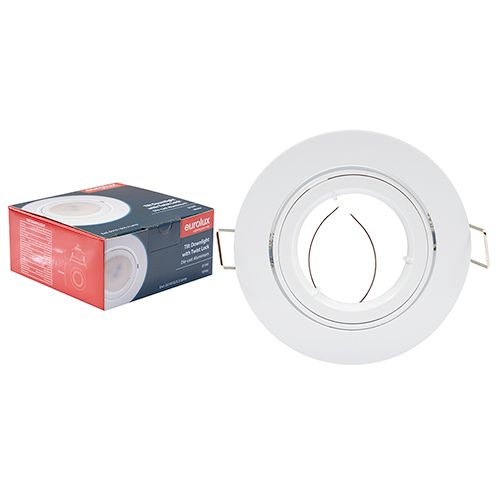Tilt Twist Aluminium Downlight 94mm Dia (Fitting)