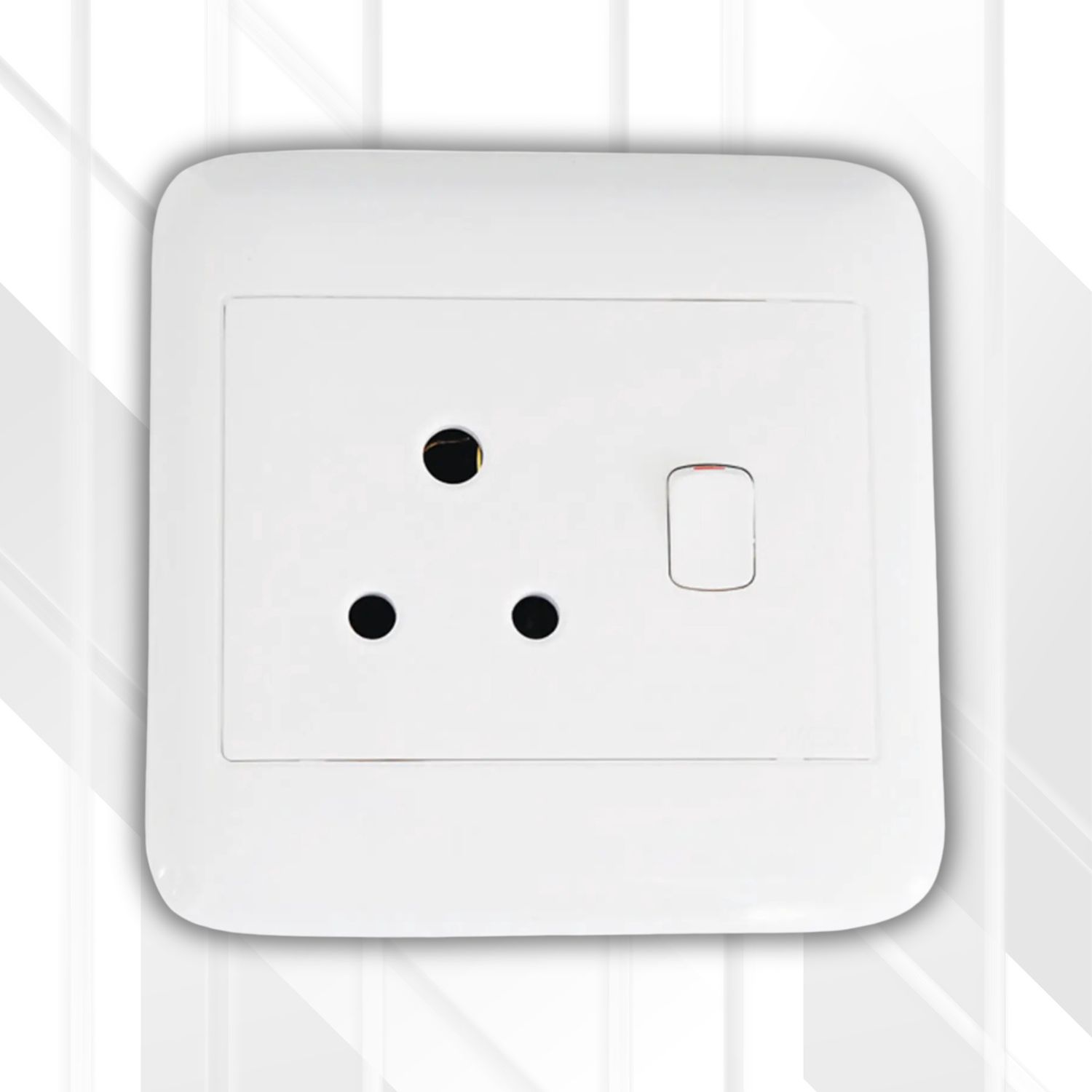 Onesto 16A Single SSO 4x4, Colour: White