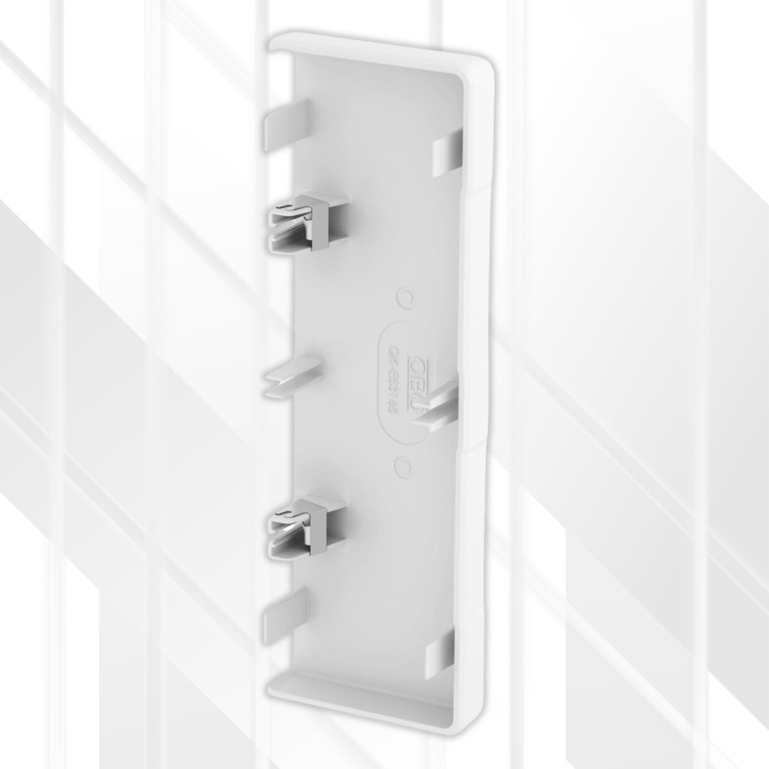 End Piece Rapid-45 GK-53165, Colour: Pure White