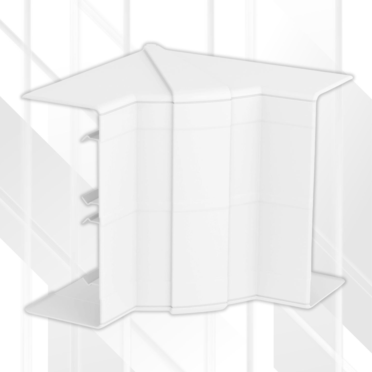Internal Corner Hood Rapid-45 GK-53130, Colour: Pure White