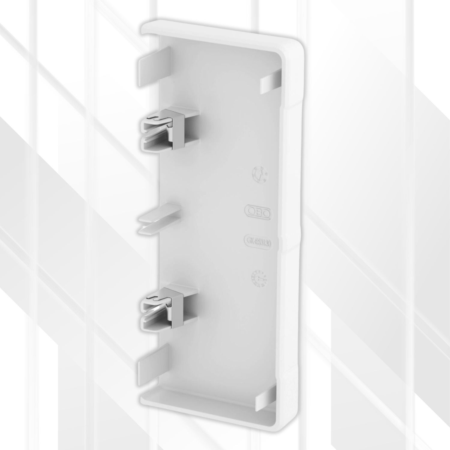 End Piece Rapid-45 GK-53130, Colour: Pure White