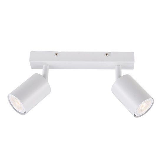 Urban Dual Bar Spot Light GU10 2x5W, Colour: White