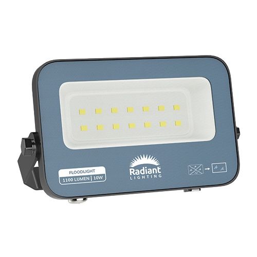 LED 10w Floodlight Grey 6500K
