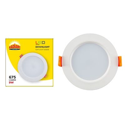 Down Light White LED 9w 6000K