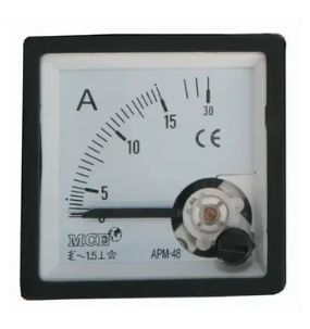 Ammeter 48x48mm Direct Reading 0-10A