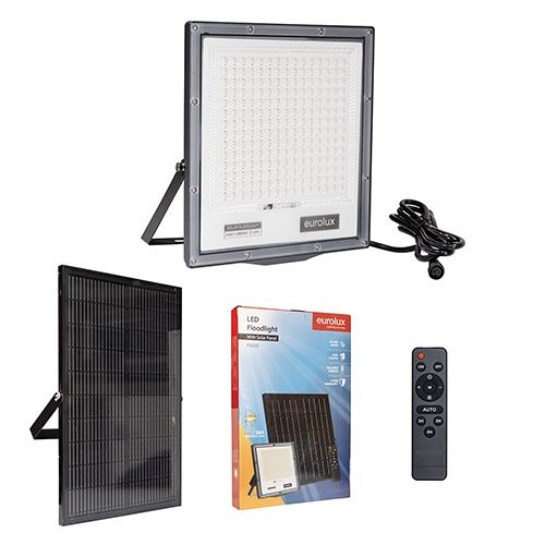 Solar Floodlight LED 4000lm 6500K