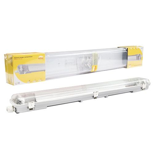 2FT Double Vapour Proof wired for LED T8 2x9w 680mm