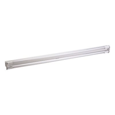 4FT Open Channel wired for LED T8 2x18w 1230mm