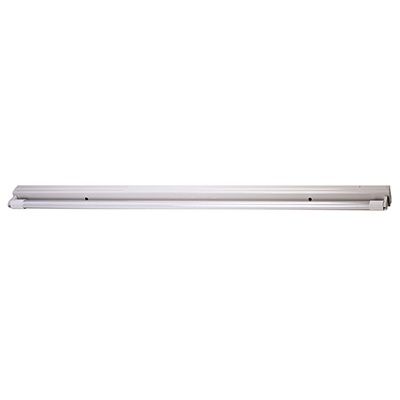 4FT Open Channel wired for LED T8 1x18w 1230mm