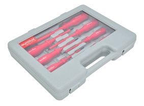 Screwdriver 8Pc Insulated Incl. Case 1000V