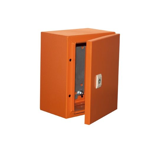 Enclosure M/Steel 250x200x150mm IP65 Orange
