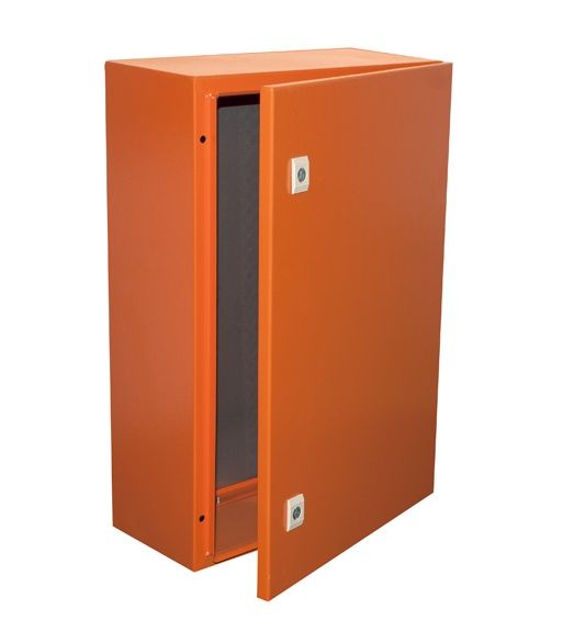 Enclosure M/Steel 600x400x200mm IP65 Orange