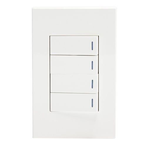 Horizon Modern 4L2W Switch White