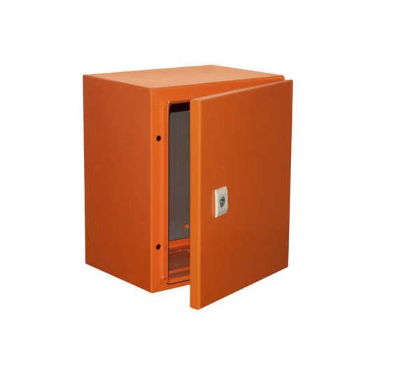 Enclosure M/Steel 300x250x200mm IP65 Orange