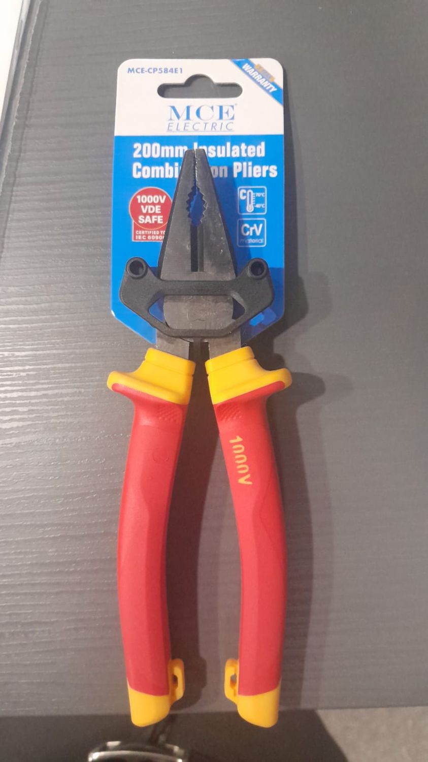 Insulated Combination Pliers 200mm