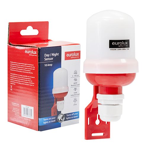 Day/Night Sensor Red 10Amp