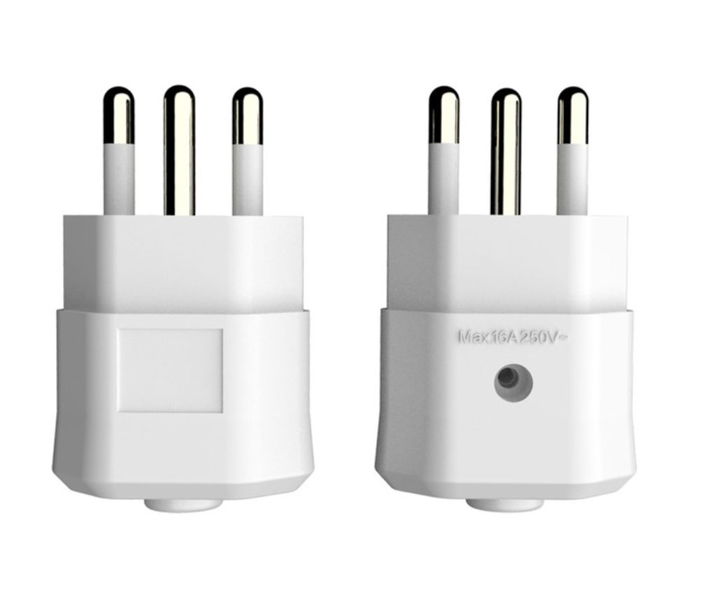 Electricmate 3 Pin Euro Plug Top White
