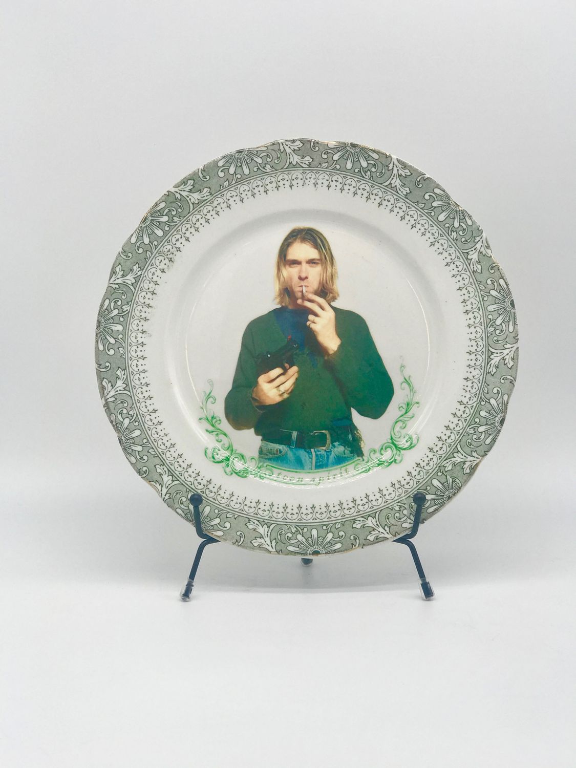 Camp Mercantile Plate Kurt Cobain