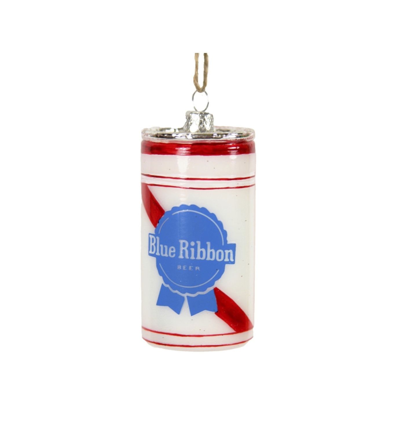 Blue Ribbon Beer Can Ornament