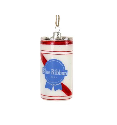 Blue Ribbon Beer Can Ornament