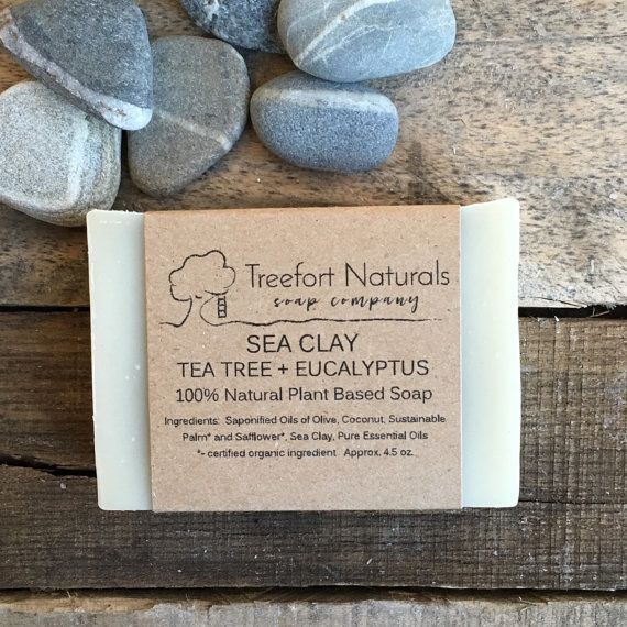 Sea Clay with Lemon Eucalyptus Soap
