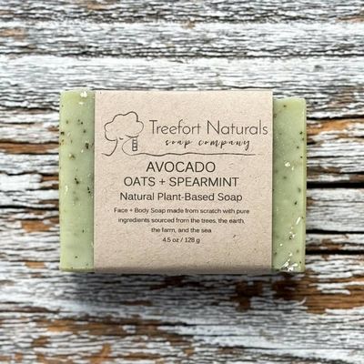 Avocado Oats + Spearmint Soap Limited