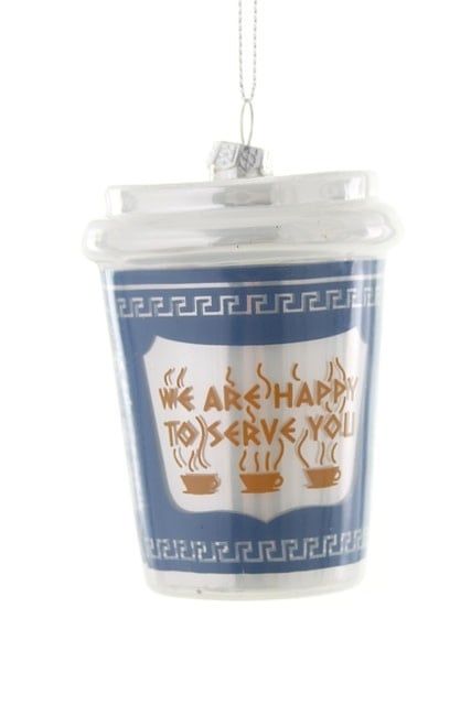 We Are Happy to Serve You Ornament