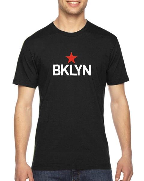 BKLYN Adult T-shirt, Color: Black, Size: XS