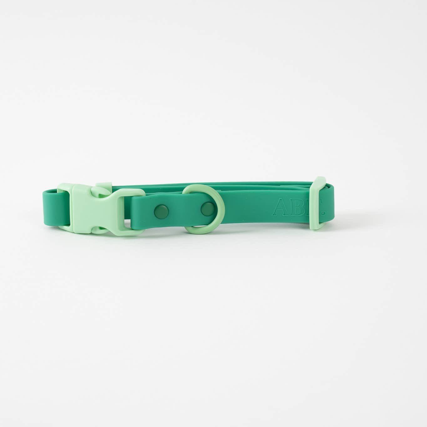 Fritz Collar Two-Tone Green , Size: Small