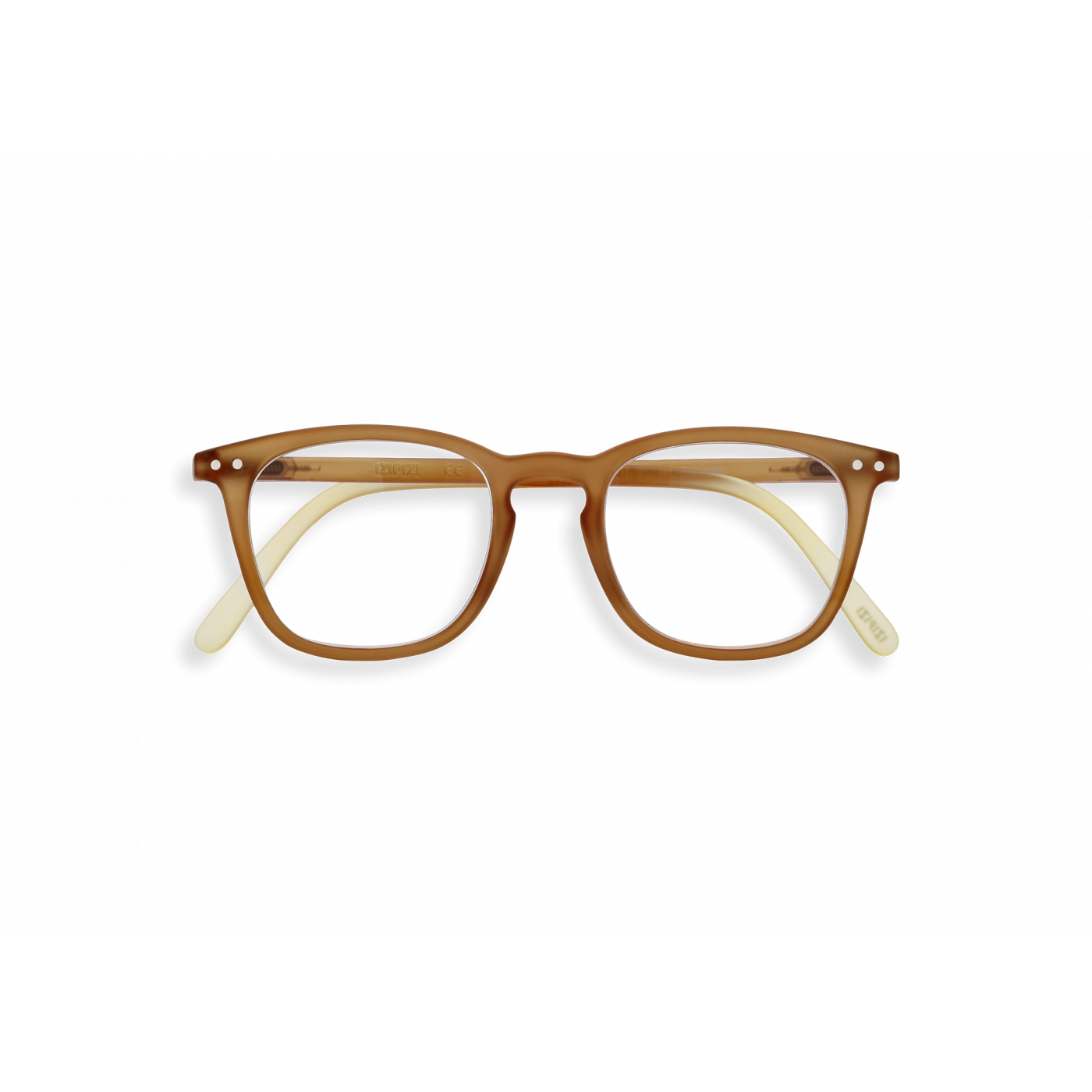 IZIPIZI Reader E Trapeze Arizona Brown - Limited Edition , Magnification: 1