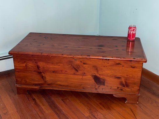 Vintage Cedar Blanket Chest, Hope Chest 40"x18"x16"