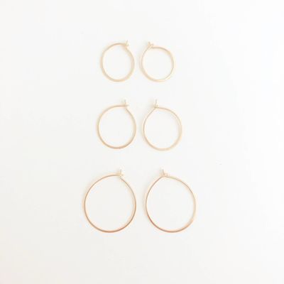 Aerlume Everyday Hoops Large