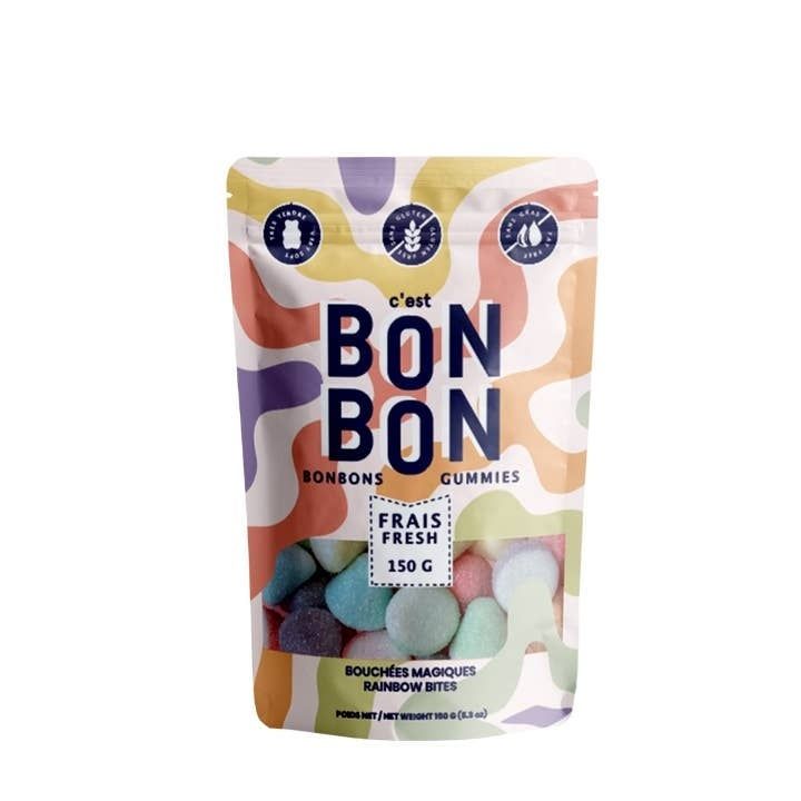 La boîte à bonbons Rainbow Bites