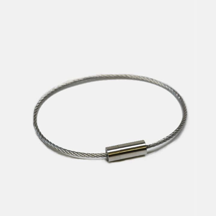 Curated Basics 3mm Thin Cable Wire Bracelet