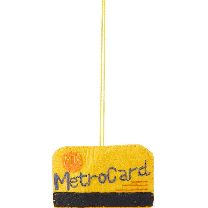 MTA Metrocard Ornament