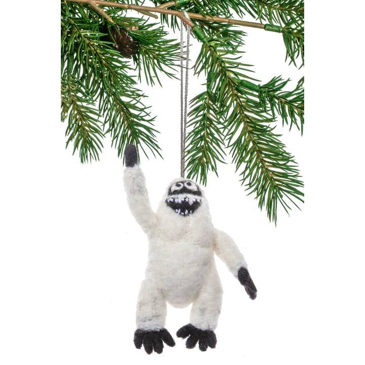 Abominable Snowman Ornament