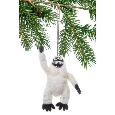 Abominable Snowman Ornament