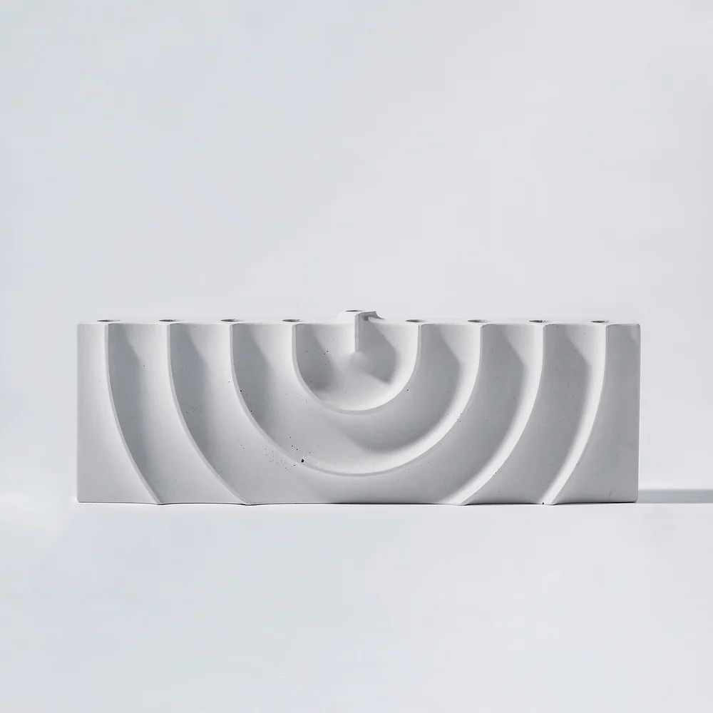 Logifaces Ripple Menorah Small Ash