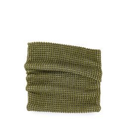 Simple Grid Snood Moss