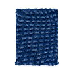 Simple Grid Snood Navy
