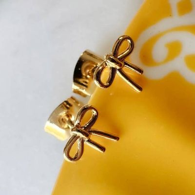 Bitty Bow Studs