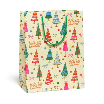 Holly Jolly Trees Gift Bags