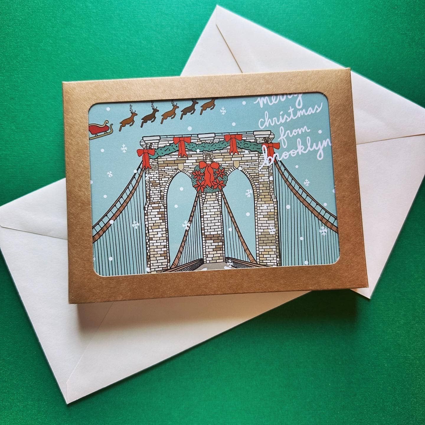 Brooklyn Bridge Christmas Card Box (8)