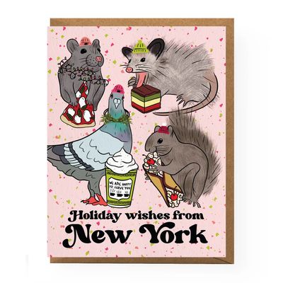 NYC Animal Holiday Card Box 6