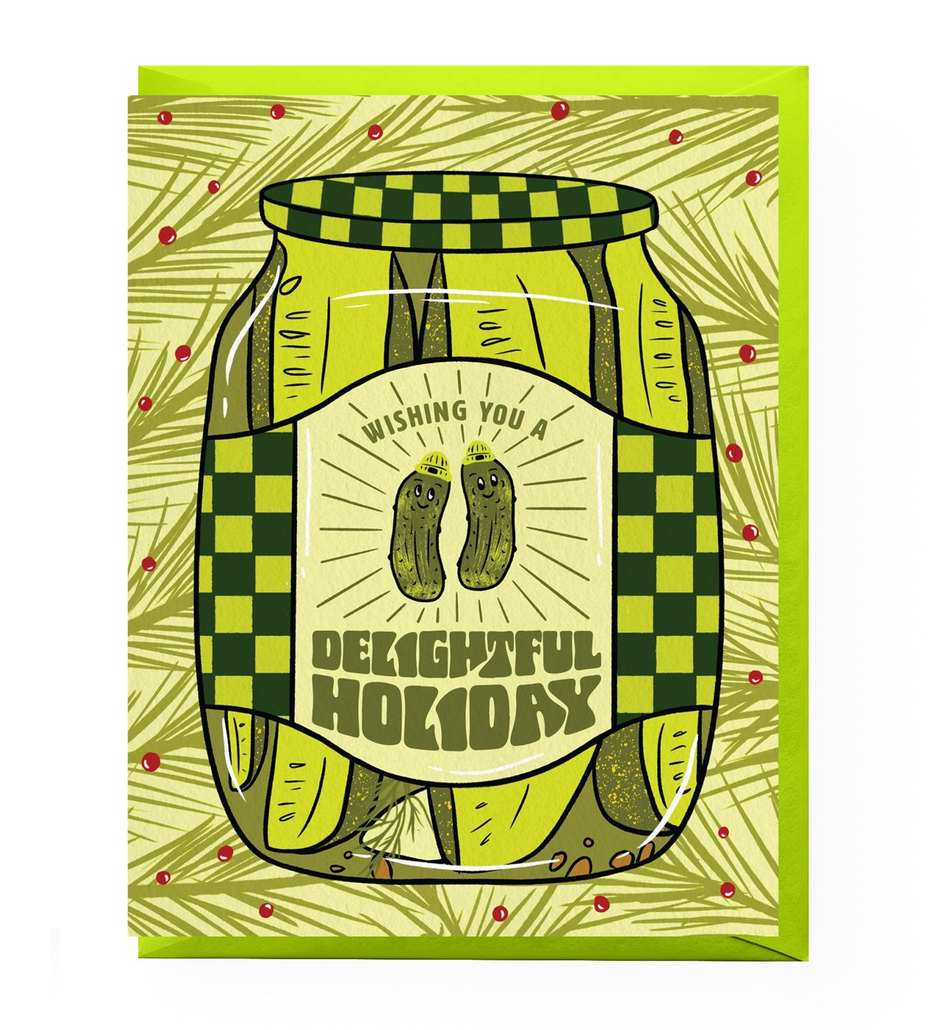 Pickle Jar Holiday Card
