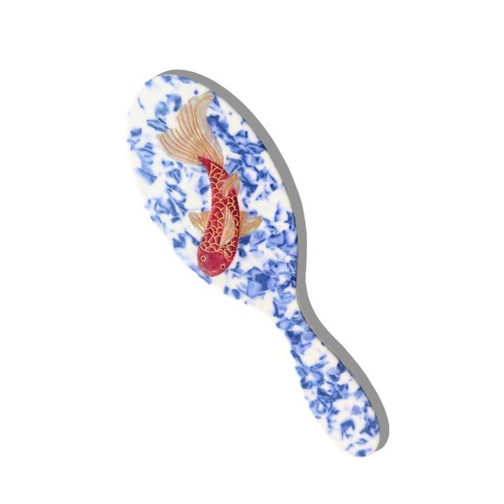 Solar Eclipse  2-1 Daily Hair Brush Koi Fish