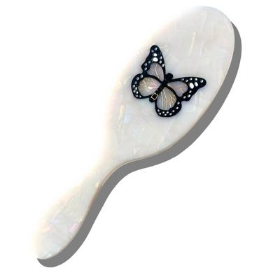 Solar Eclipse  2-1 Daily Hair Brush Monarch Butterfly